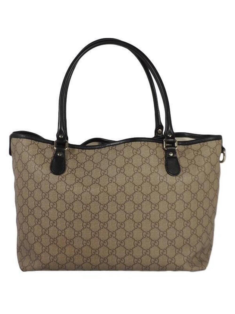 Gucci GG Plus Tote Bag Beige Cream